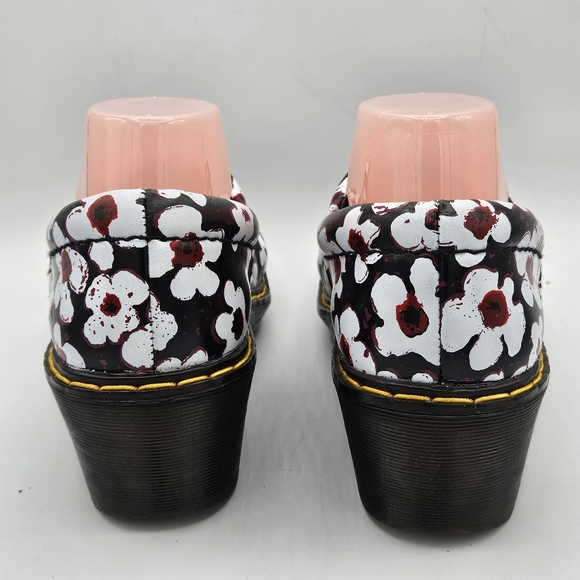 Dr Martens Pascal Fayre 1460 rare /hard-to-find floral clog shoes w 9 / m 8 - Picture 10 of 14
